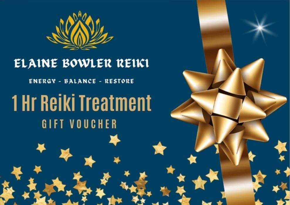 Gift Voucher 1-Hour Reiki Treatment