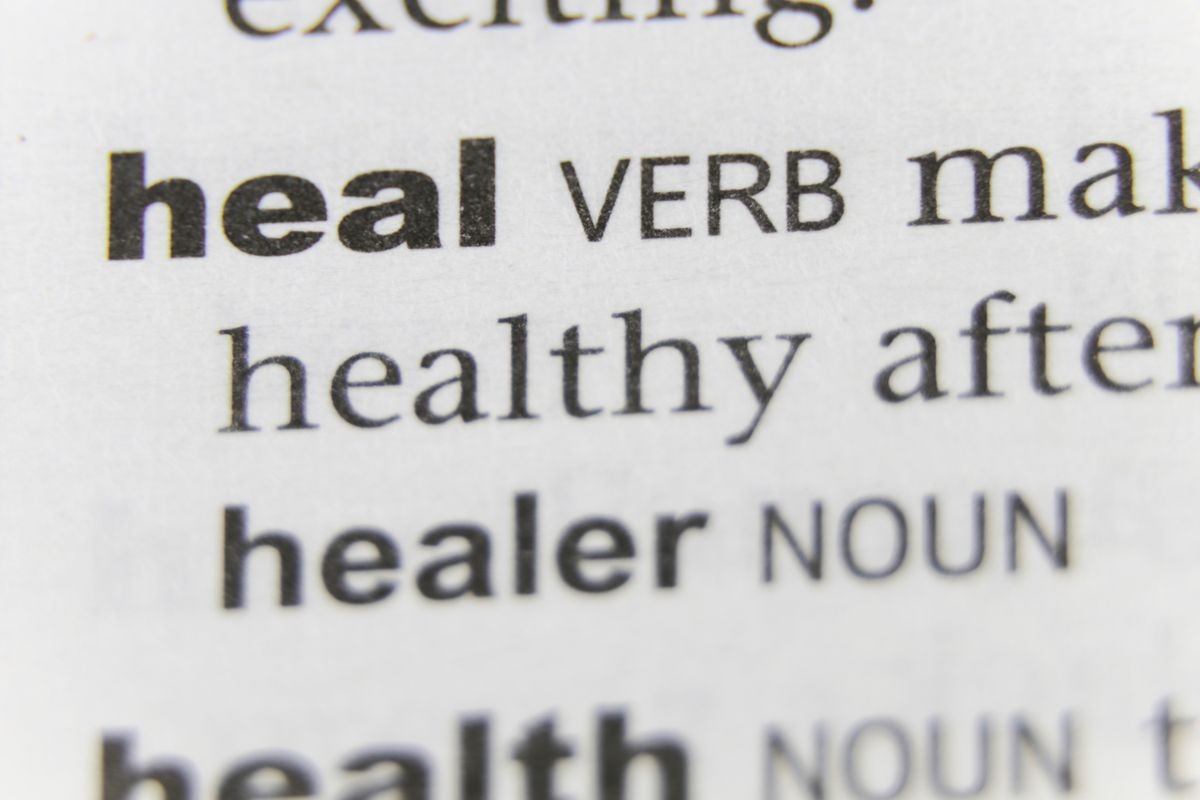 The Word Heal Close Up